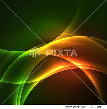 Glowing geometric shapes 31860918