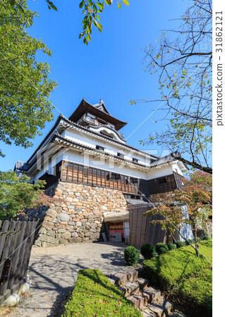 National Treasures Inuyama Castle - one of 12 existing castle temples - 31862121