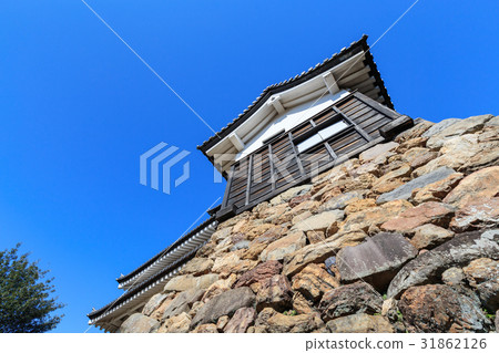 National treasure Inuyama castle attached - one of existing Tenshi 12 castle - National treasure Inuyama castle attached - one of existing Tenshi 12 castle - 31862126