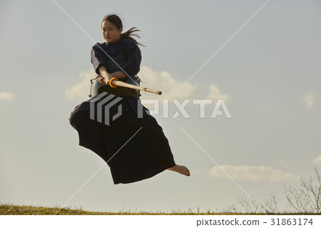 Kendo Girl Portrait Kendo Girl Portrait 31863174