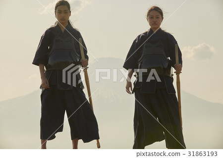 Kendo Girl Portrait 31863193