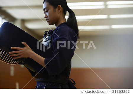Kendo Girl Portrait 31863232