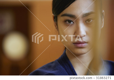 Kendo Girl Portrait 31863271