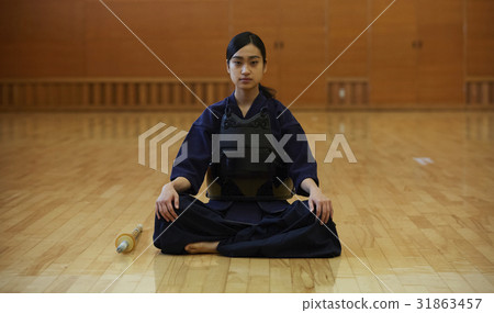 Kendo Girl Portrait Kendo Girl Portrait 31863457