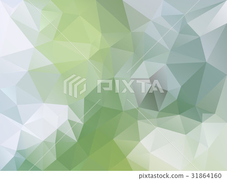 vector irregular polygon background light green - Stock Illustration ...