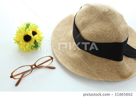 UV Protection Sunscreen UV Glasses and Hats Summer Image UV Protection Sunscreen UV Glasses and Hats Summer Image 31865602