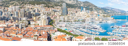Monaco Monte Carlo panorama Monaco Monte Carlo panorama 31866934