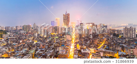 Macau cityscape 31866939