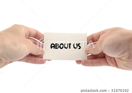 About us text concept 31870192