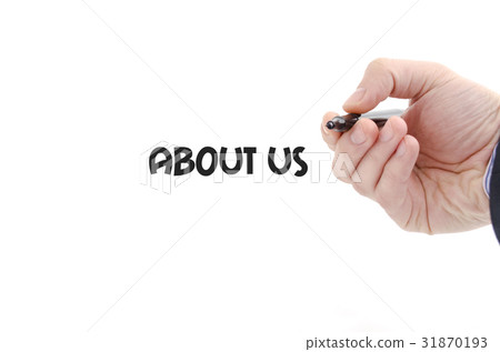 About us text concept 31870193
