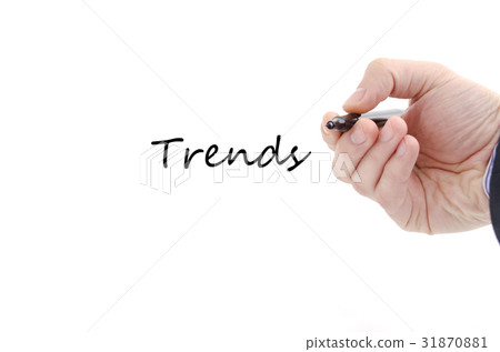 Trends text concept 31870881