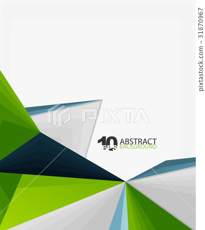 3d triangle polygonal abstract vector 3d triangle polygonal abstract vector 31870967