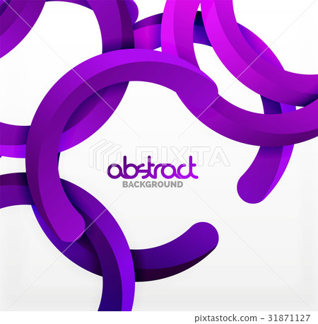 Modern 3d geometrical style background, arch 31871127