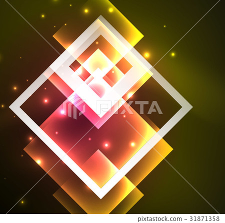 Dark background design with squares and shiny Dark background design with squares and shiny 31871358
