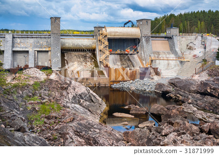 Dam in Imatra, Finland Dam in Imatra, Finland 31871999