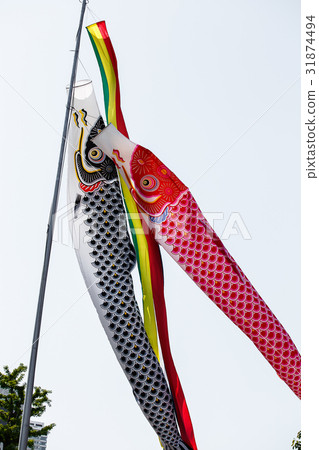 Japanese fish kite 31874494