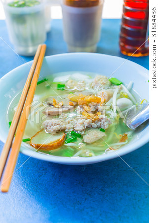 Thai Chinese style noodle Thai Chinese style noodle 31884436