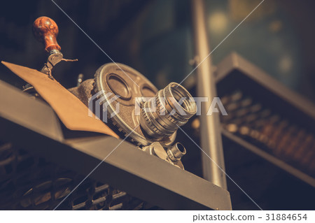 camera home decoration vintage retro object style 31884654