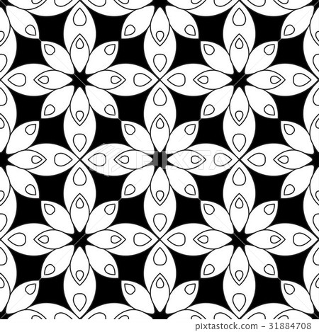Doodles mandala seamless pattern Doodles mandala seamless pattern 31884708