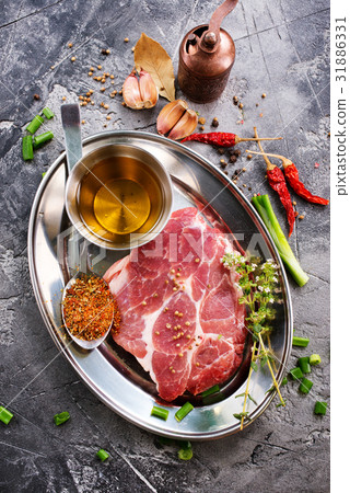 meat with spice meat with spice 31886331