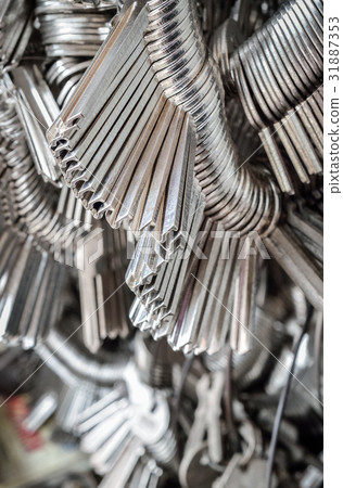 Many Key chain bunches, Selective focus  31887353