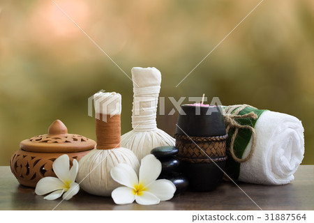 Spa treatment and massage, Thailand, soft and sele 31887564