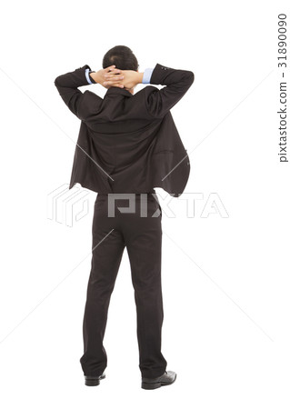 businessman standing ,enjoy free time  31890090
