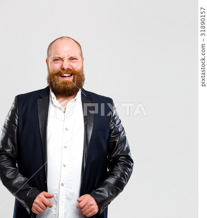 Laughing man with ginger beard Laughing man with ginger beard 31890157