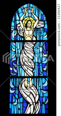 Resurrection of Jesus, stained glass Resurrection of Jesus, stained glass 31890427