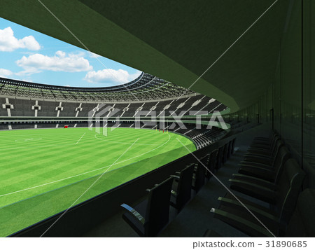 Australian rules football stadium with black seats Australian rules football stadium with black seats 31890685
