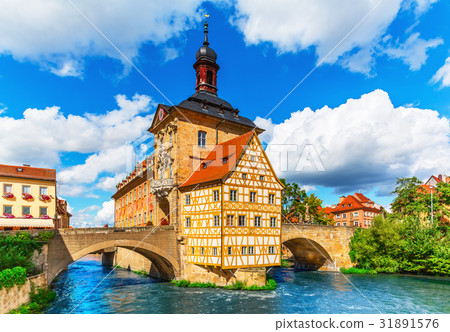 City Hall in Bamberg, Germany 31891576