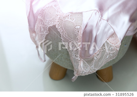 Lace Slip Silk Sleeping Dress 31895526