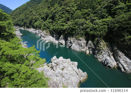 Tokushima Prefecture Miyoshi Ohboku gorge 31896314