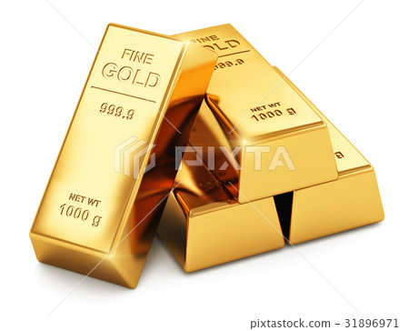 Gold ingots 31896971
