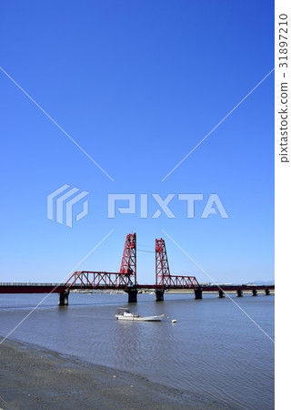 築後川裂谷橋樑晴朗 31897210