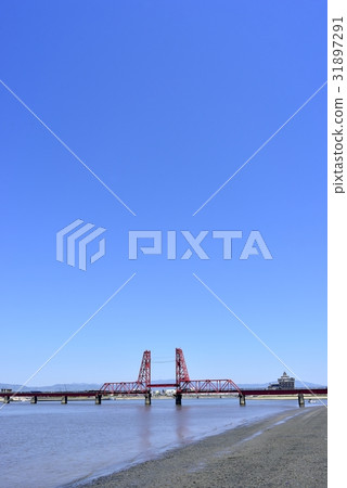 築後川裂谷橋樑晴朗 31897291