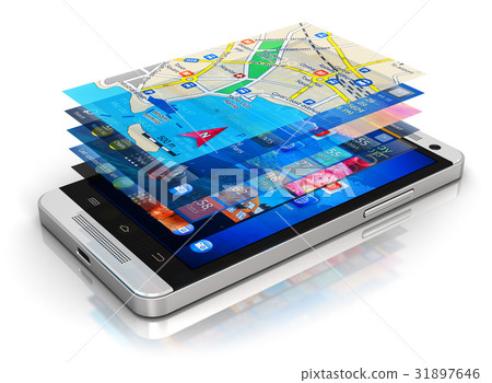 Mobile applications concept 31897646