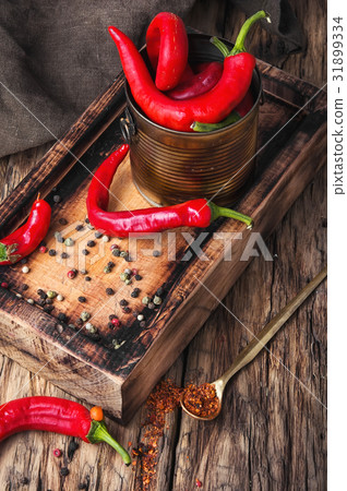 Spicy oriental spice red pepper Spicy oriental spice red pepper 31899334