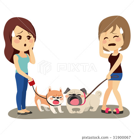 Barking Dogs Fighting 31900067