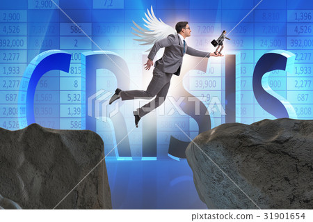 Venture capital concept with angel investor 31901654