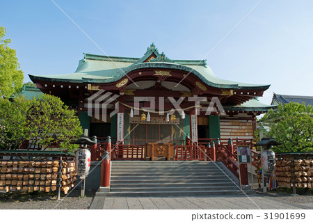 東京都江東區龜戶天神社的本社 東京都江東區龜戶天神社的本社 31901699