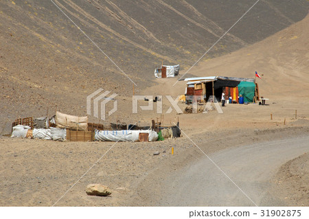 House and landscape of the route 6000, Atacama House and landscape of the route 6000, Atacama 31902875