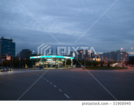 加油站，盆唐，城南市，京畿道 31908940