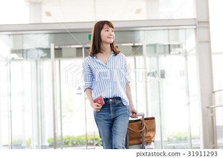 旅遊·女性·機場 31911293