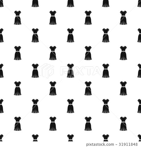 Dress pattern vector 31911848