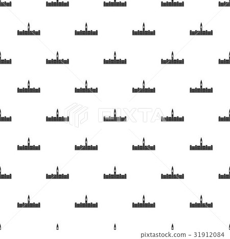 Parliament Building of Canada pattern vector 31912084