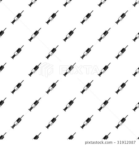 Syringe pattern vector 31912087
