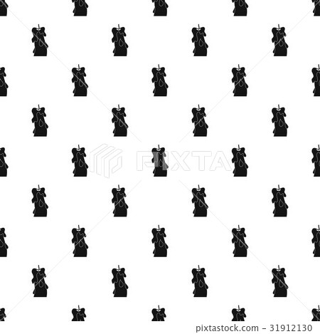 Candle pattern vector Candle pattern vector 31912130