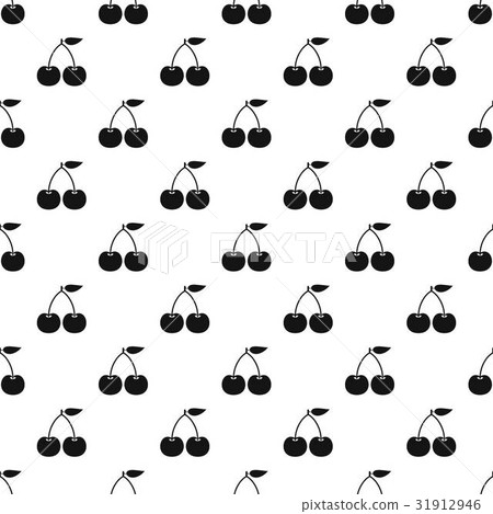 Cherry pattern vector Cherry pattern vector 31912946