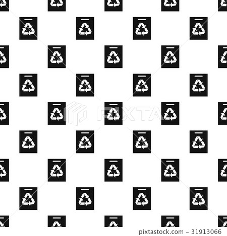 Recycling pattern vector 31913066